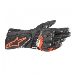 RĘKAWICE ALPINESTARS SP-8 V3 BLACK/FLUO RED 