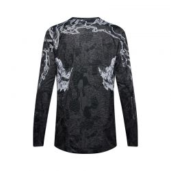 BLUZA MOTOCYKLOWA FOX 180 ABYSS BLACK  ENDURO CROSS