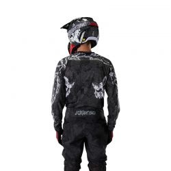 BLUZA MOTOCYKLOWA FOX 180 ABYSS BLACK  ENDURO CROSS