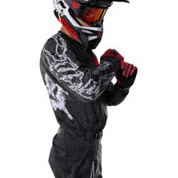 BLUZA MOTOCYKLOWA FOX 180 ABYSS BLACK  ENDURO CROSS