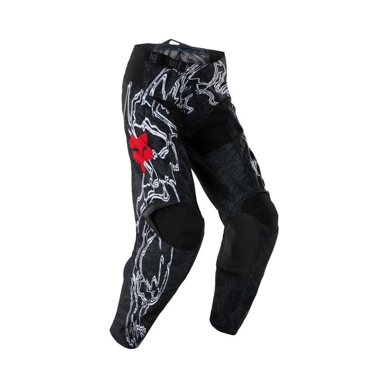 SPODNIE MOTOCYKLOWE JUNIOR FOX 180 ABYSS BLACK 22 ENDURO CROSS