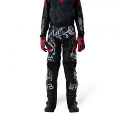 SPODNIE MOTOCYKLOWE JUNIOR FOX 180 ABYSS BLACK 22 ENDURO CROSS