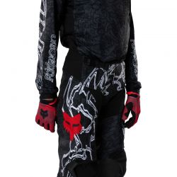 SPODNIE MOTOCYKLOWE JUNIOR FOX 180 ABYSS BLACK 22 ENDURO CROSS