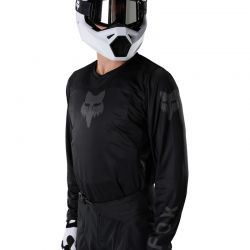 BLUZA MOTOCYKLOWA FOX 180 BLACKOUT BLACK  ENDURO CROSS
