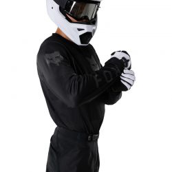 BLUZA MOTOCYKLOWA FOX 180 BLACKOUT BLACK  ENDURO CROSS