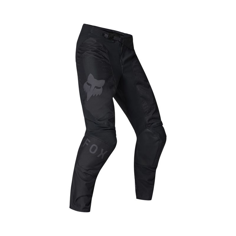 SPODNIE MOTOCYKLOWE FOX 180 BLACKOUT BLACK  ENDURO CROSS