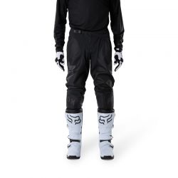 SPODNIE MOTOCYKLOWE FOX 180 BLACKOUT BLACK  ENDURO CROSS
