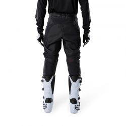 SPODNIE MOTOCYKLOWE FOX 180 BLACKOUT BLACK  ENDURO CROSS