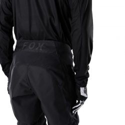 SPODNIE MOTOCYKLOWE FOX 180 BLACKOUT BLACK  ENDURO CROSS