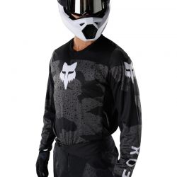 BLUZA MOTOCYKLOWA FOX 180 BNKR BLACK CAMO  ENDURO CROSS