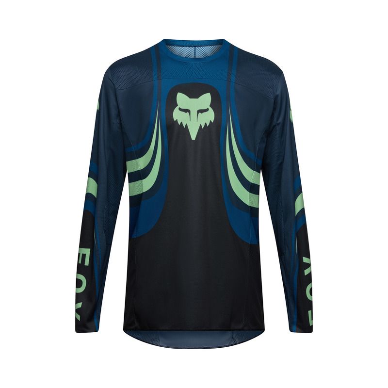 BLUZA MOTOCYKLOWA FOX 180 DRAFT BLACK  ENDURO CROSS