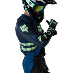 BLUZA MOTOCYKLOWA FOX 180 DRAFT BLACK  ENDURO CROSS