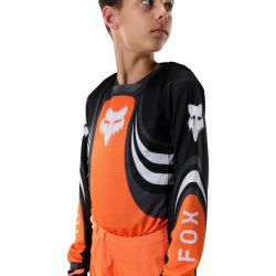 BLUZA MOTOCYKLOWA JUNIOR FOX 180 DRAFT SUNBURST  ENDURO CROSS
