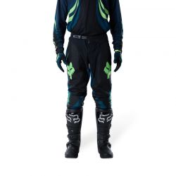 SPODNIE MOTOCYKLOWE FOX 180 DRAFT BLACK  ENDURO CROSS