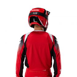 BLUZA MOTOCYKLOWA FOX 180 FRAME EXTD SIZES RED  ENDURO CROSS