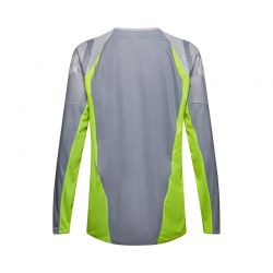 BLUZA MOTOCYKLOWA FOX 180 FRAME GREY YELLOW  ENDURO CROSS