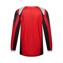 BLUZA MOTOCYKLOWA JUNIOR FOX 180 FRAME RED  ENDURO CROSS