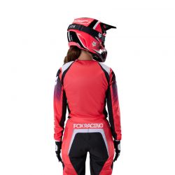BLUZA MOTOCYKLOWA DAMSKA FOX 180 FRAME NEON PINK  ENDURO CROSS