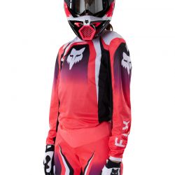 BLUZA MOTOCYKLOWA DAMSKA FOX 180 FRAME NEON PINK  ENDURO CROSS