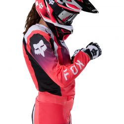 BLUZA MOTOCYKLOWA DAMSKA FOX 180 FRAME NEON PINK  ENDURO CROSS