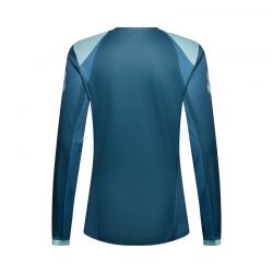 BLUZA MOTOCYKLOWA DAMSKA FOX 180 FRAME DEEP BLUE  ENDURO CROSS