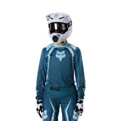 BLUZA MOTOCYKLOWA DAMSKA FOX 180 FRAME DEEP BLUE  ENDURO CROSS