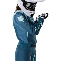 BLUZA MOTOCYKLOWA DAMSKA FOX 180 FRAME DEEP BLUE  ENDURO CROSS