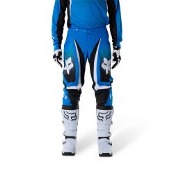 SPODNIE MOTOCYKLOWE FOX 180 FRAME BLUE  ENDURO CROSS