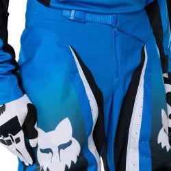 SPODNIE MOTOCYKLOWE FOX 180 FRAME BLUE  ENDURO CROSS
