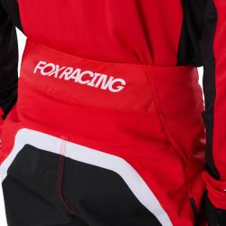 SPODNIE MOTOCYKLOWE FOX 180 FRAME EXTD SIZES RED  ENDURO CROSS