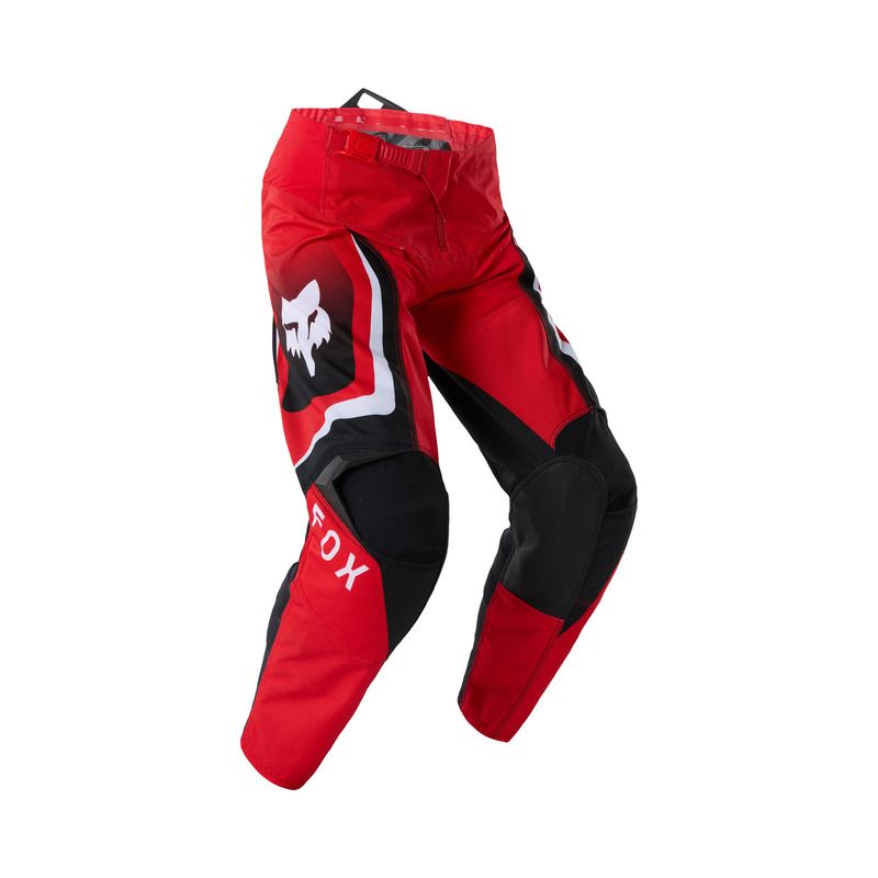 SPODNIE MOTOCYKLOWE JUNIOR FOX 180 FRAME RED 24 ENDURO CROSS