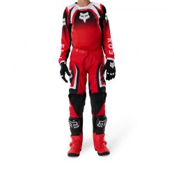 SPODNIE MOTOCYKLOWE JUNIOR FOX 180 FRAME RED 24 ENDURO CROSS