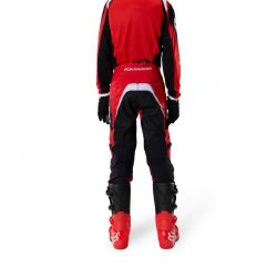 SPODNIE MOTOCYKLOWE JUNIOR FOX 180 FRAME RED 24 ENDURO CROSS