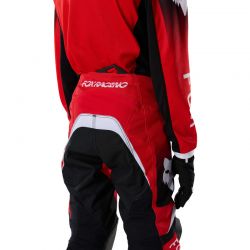 SPODNIE MOTOCYKLOWE JUNIOR FOX 180 FRAME RED 24 ENDURO CROSS