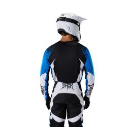 BLUZA MOTOCYKLOWA FOX 180 HD38 BLACK BLUE  ENDURO CROSS
