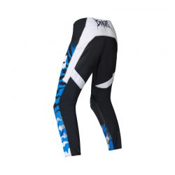 SPODNIE MOTOCYKLOWE FOX 180 HD38 BLACK BLUE  ENDURO CROSS