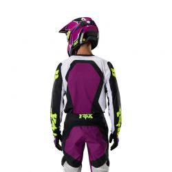 BLUZA MOTOCYKLOWA FOX 180 RAID PURPLE LAVA  ENDURO CROSS
