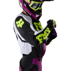 BLUZA MOTOCYKLOWA FOX 180 RAID PURPLE LAVA  ENDURO CROSS