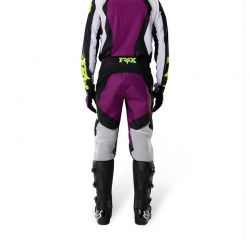 SPODNIE MOTOCYKLOWE FOX 180 RAID PURPLE LAVA  ENDURO CROSS