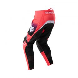 SPODNIE MOTOCYKLOWE JUNIOR FOX GIRLS 180 FRAME NEON PINK 24 ENDURO CROSS