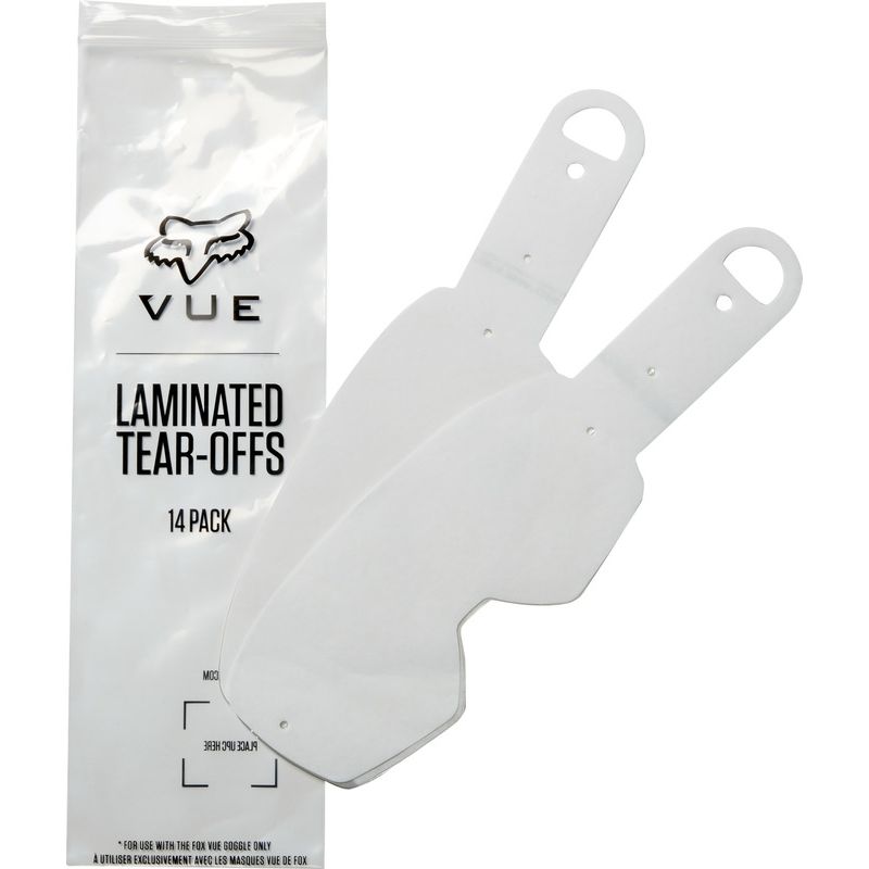 ZRYWKI DO GOGLI FOX VUE TEAR OFFS (14 SZT.), LAMINOWANE ENDURO CROSS
