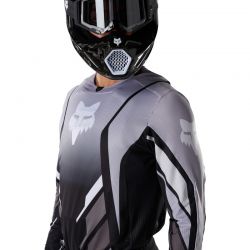BLUZA MOTOCYKLOWA FOX 360 FOUNDRY BLACK GREY  ENDURO CROSS