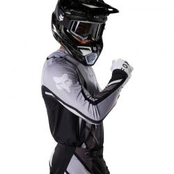 BLUZA MOTOCYKLOWA FOX 360 FOUNDRY BLACK GREY  ENDURO CROSS