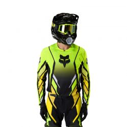 BLUZA MOTOCYKLOWA FOX 360 FOUNDRY HI VIZ YELLOW  ENDURO CROSS