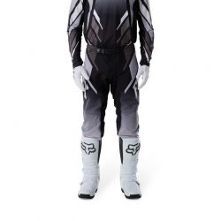 SPODNIE MOTOCYKLOWE FOX 360 FOUNDRY BLACK GREY  ENDURO CROSS