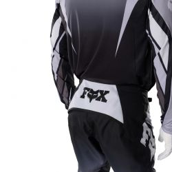 SPODNIE MOTOCYKLOWE FOX 360 FOUNDRY BLACK GREY  ENDURO CROSS