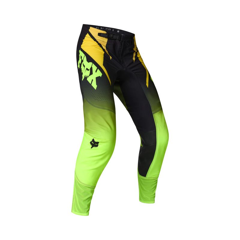 SPODNIE MOTOCYKLOWE FOX 360 FOUNDRY HI VIZ YELLOW  ENDURO CROSS