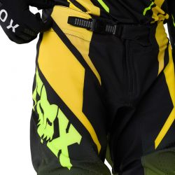SPODNIE MOTOCYKLOWE FOX 360 FOUNDRY HI VIZ YELLOW  ENDURO CROSS