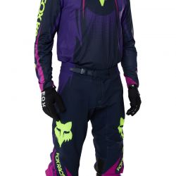 SPODNIE MOTOCYKLOWE FOX 360 TEMPER GRAPE  ENDURO CROSS