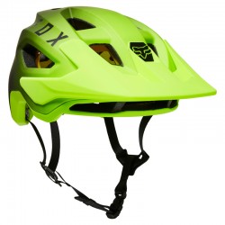 KASK ROWEROWY FOX SPEEDFRAME BLACK/YELLOW  ENDURO CROSS